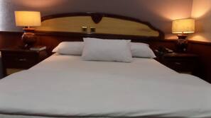 Premium bedding, minibar, in-room safe, desk