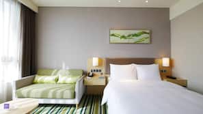 Premium bedding, minibar, in-room safe, desk