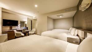 In-room safe, iron/ironing board, free WiFi, linens