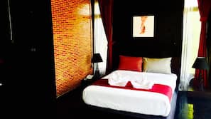 Premium bedding, minibar, in-room safe, desk