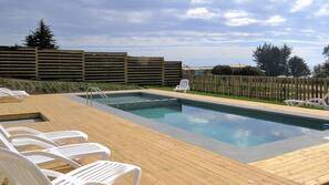 Seasonal outdoor pool