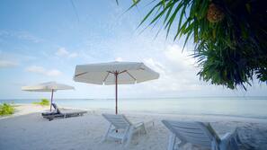 Beach nearby, scuba diving