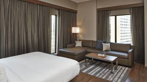 In-room safe, blackout drapes, iron/ironing board