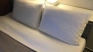 Desk, iron/ironing board, free WiFi, bed sheets