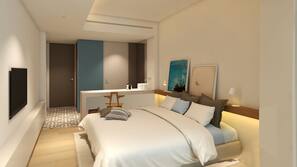 Minibar, iron/ironing board, free WiFi