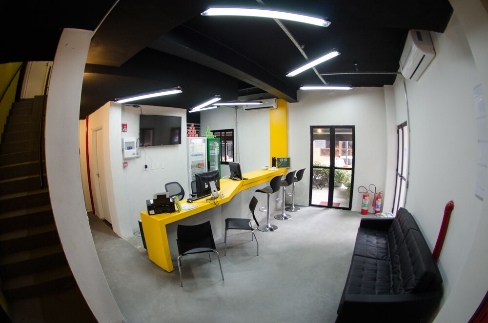 Id Hostel Leblon Rio De Janeiro Bra Expedia Com Au Hotel Bar Featured Image Lobby