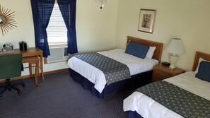 Desk, rollaway beds, free WiFi