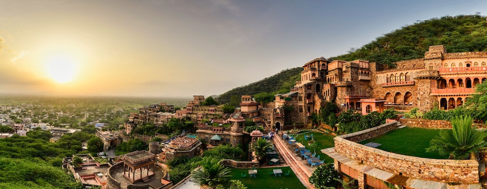 Mountain view, Neemrana Fort-Palace