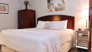1 bedroom, premium bedding, pillowtop beds, minibar