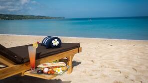 Beach nearby, white sand