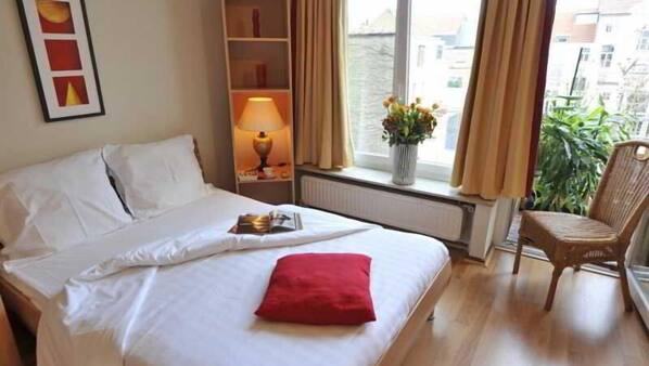 Blick vom Hotel