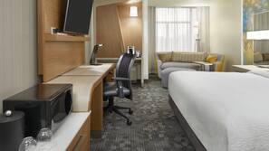 In-room safe, blackout drapes, iron/ironing board