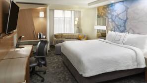 In-room safe, blackout drapes, iron/ironing board