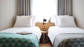 Literie de qualité supérieure, coffre-forts dans les chambres, bureau