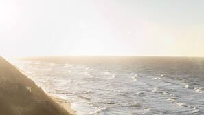 On the beach