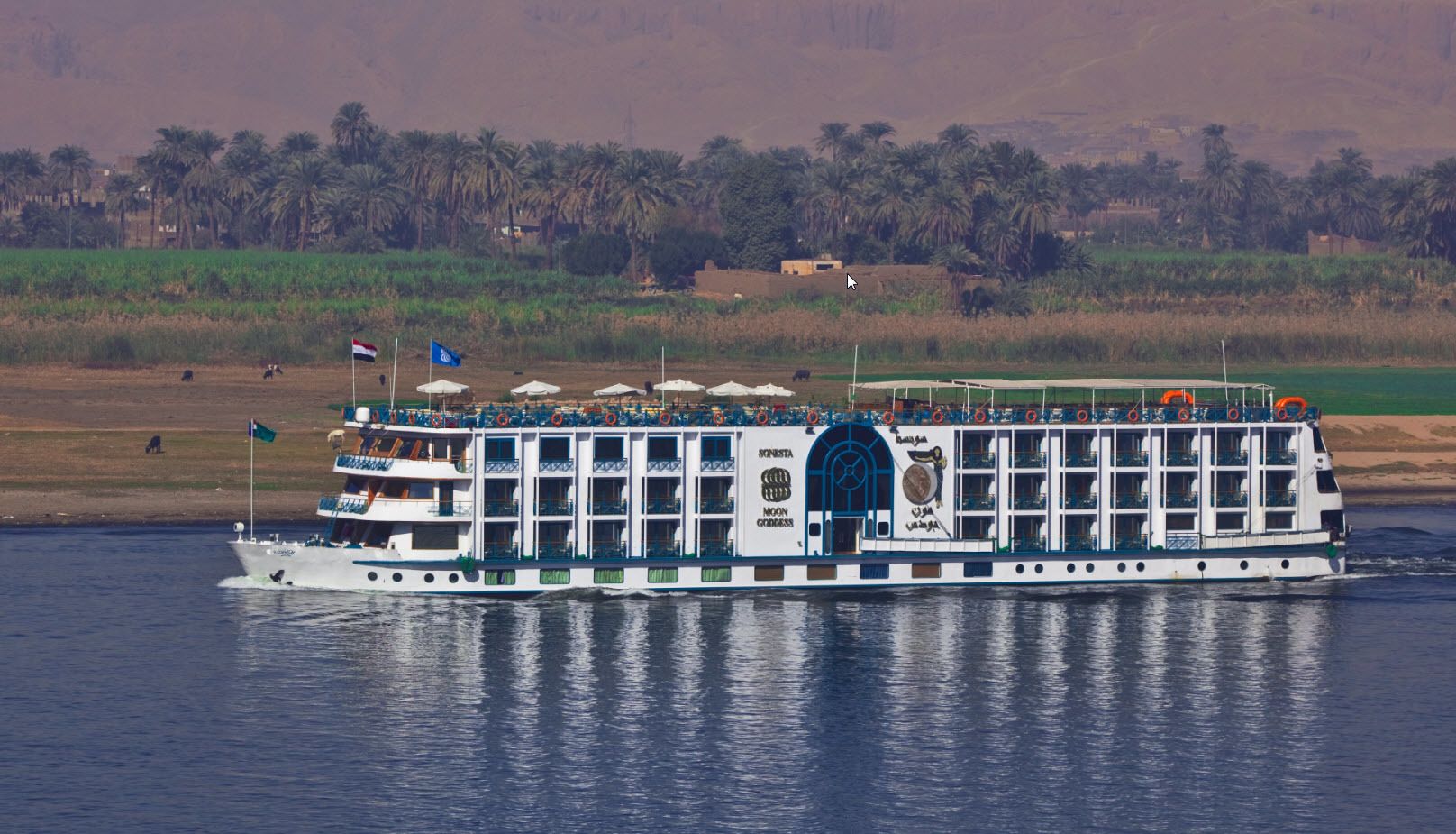 MS Sonesta Moon Goddess,Luxor-Luxor 7 Night Cruise Sat-Sat in Luxor in Luxor, Egypt