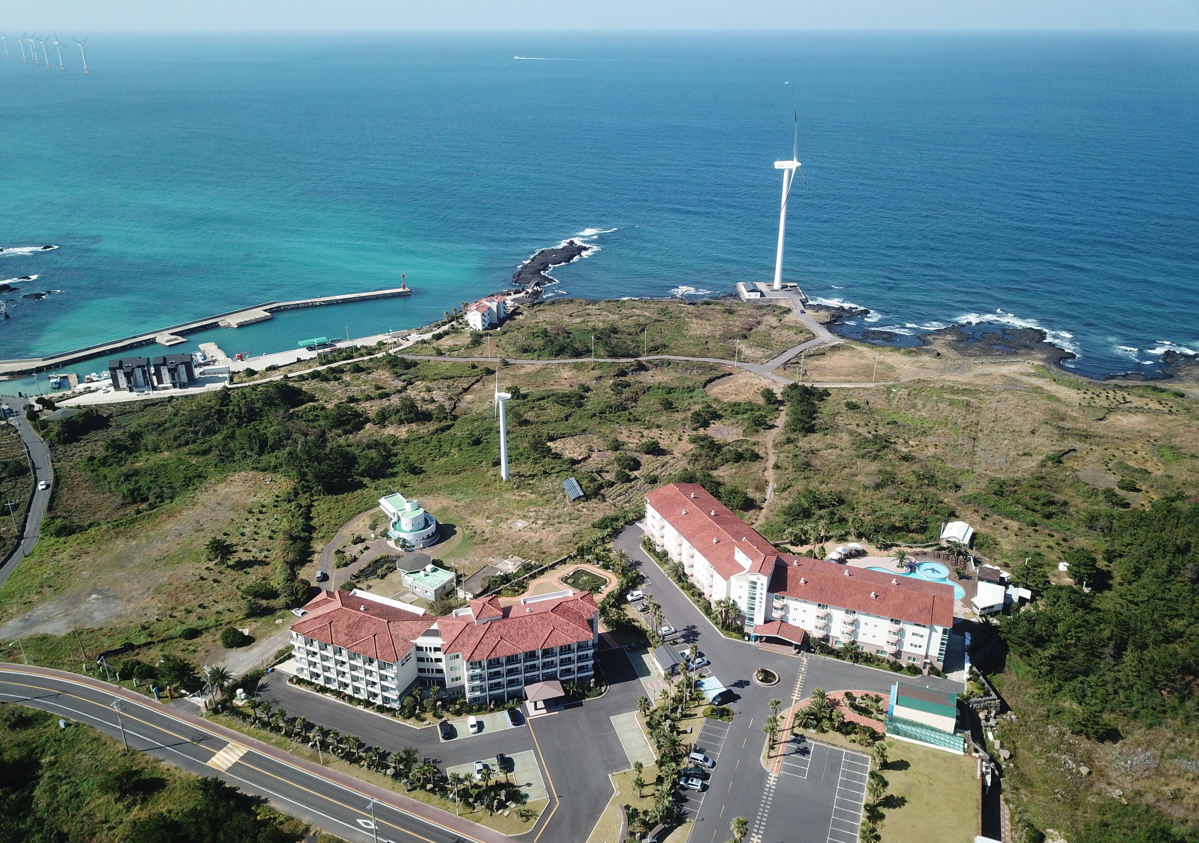 Blue Hawaii hotel in Jeju, South Korea