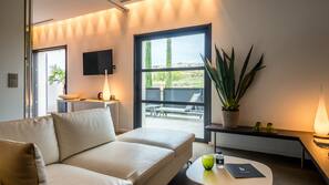 Literie de qualité supérieure, surmatelas, minibar