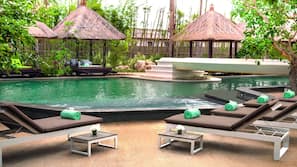 4 outdoor pools, pool cabanas (surcharge), pool umbrellas