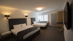 Minibar, desk, iron/ironing board, free WiFi