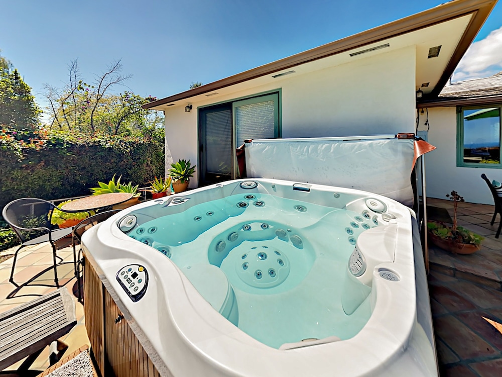 3br Retreat Ocean Views Hot Tub By Redawning Santa Barbara 20 30 Outdoor Spa Tub