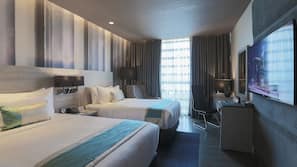 Premium bedding, in-room safe, desk, blackout curtains