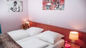 Schreibtisch, schallisolierte Zimmer, kostenloses WLAN, Bettwäsche