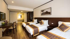 1 chambre, minibar, coffre-forts dans les chambres, bureau