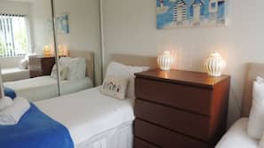 2 bedrooms, individually decorated, individually furnished