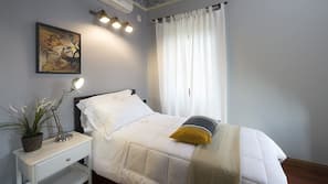 Biancheria da letto di alta qualità, minibar, una cassaforte in camera