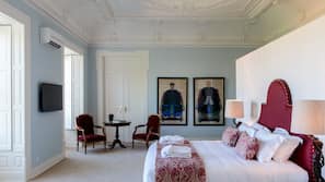 1 Schlafzimmer, hochwertige Bettwaren, Minibar, Zimmersafe