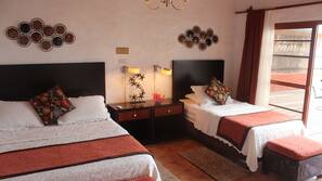 Premium bedding, pillowtop beds, in-room safe, desk