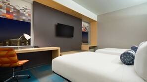 In-room safe, desk, blackout drapes, iron/ironing board