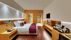 In-room safe, desk, blackout curtains, iron/ironing board