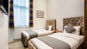 Iron/ironing board, free cots/infant beds, free WiFi