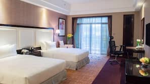 Minibar, in-room safe, desk, blackout drapes