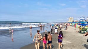 Ubicación a pie de playa y tumbonas