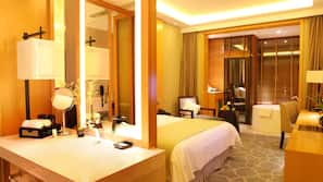 Minibar, in-room safe, desk, blackout curtains