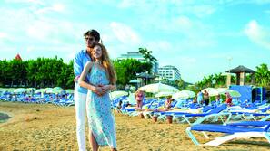 Privatstrand, Strandbar