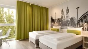 Een kluis op de kamer, gratis wifi, beddengoed, een wekker