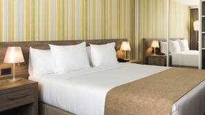 Premium bedding, minibar, in-room safe, desk