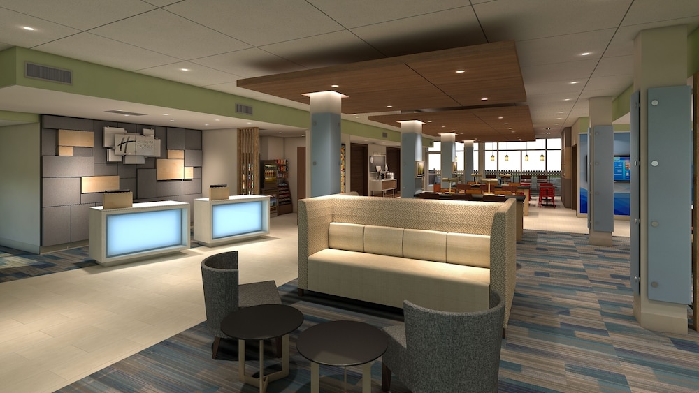 Holiday Inn Express Suites Owings Mills Baltimore Area 2018 Room Exterior Featured Image Lobby