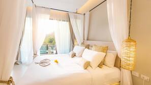 เครื่องนอนระดับพรีเมียม, ผ้านวมขนเป็ด, มินิบาร์ฟรี, ตู้นิรภัย