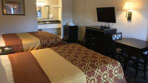 Desk, iron/ironing board, free WiFi