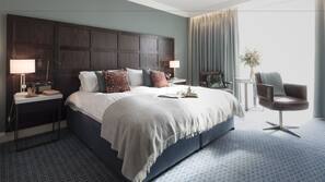 Premium bedding, in-room safe, desk, blackout curtains