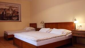Desk, iron/ironing board, cots/infant beds, rollaway beds