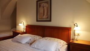 Desk, iron/ironing board, cots/infant beds, rollaway beds