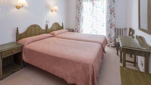 Blackout curtains, iron/ironing board, free cots/infant beds, WiFi