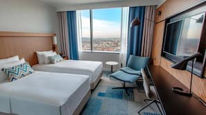 Premium bedding, in-room safe, desk, soundproofing