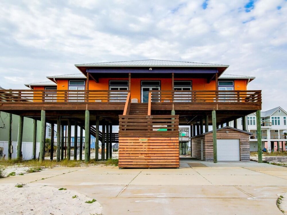 Navarre Beach Upscale Super Family Friendly Gulf View Home 2018 Balcony View Featured Image